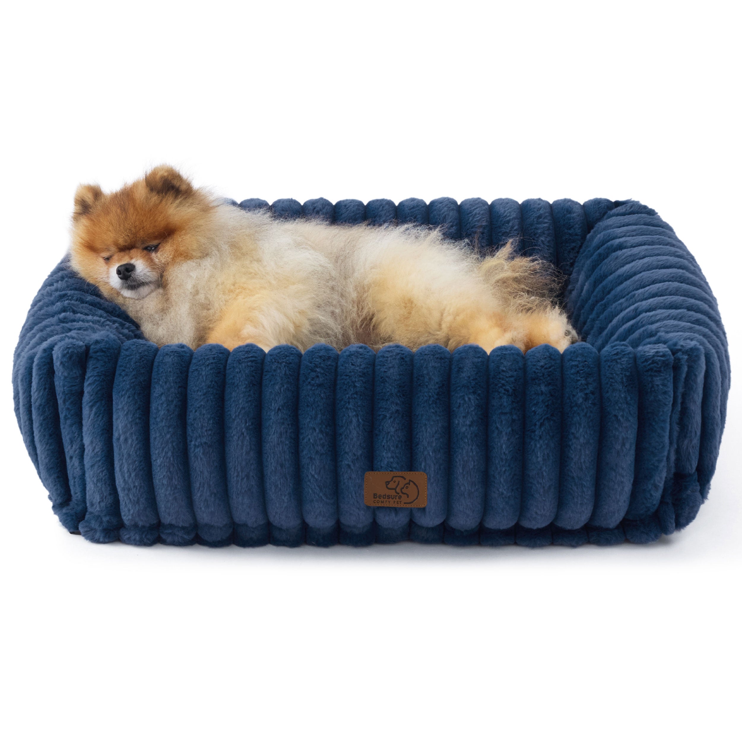 Corduroy Fleece Pet Bed