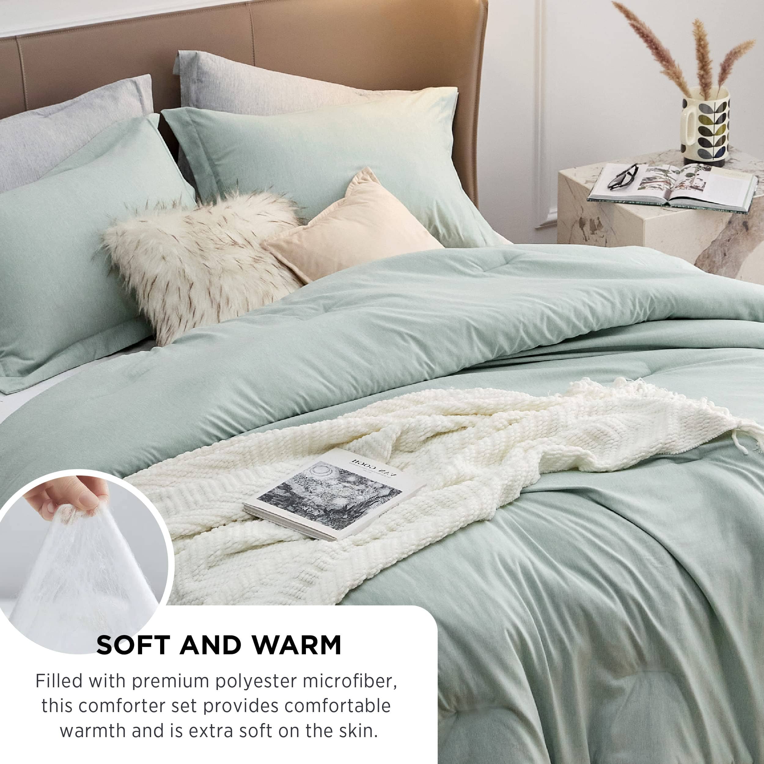 Cationic Dye Comforter Set