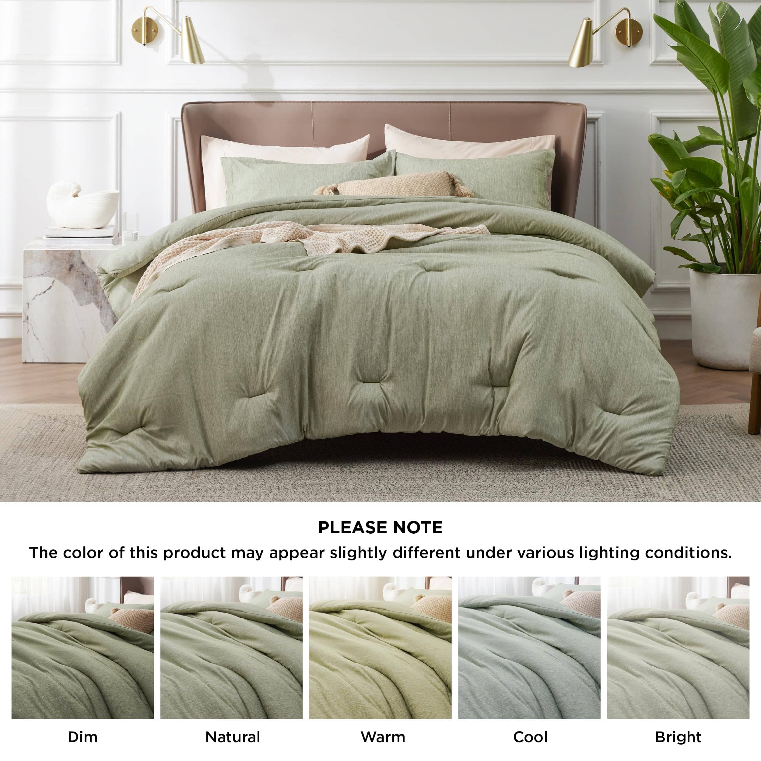 Cationic Dye Comforter Set