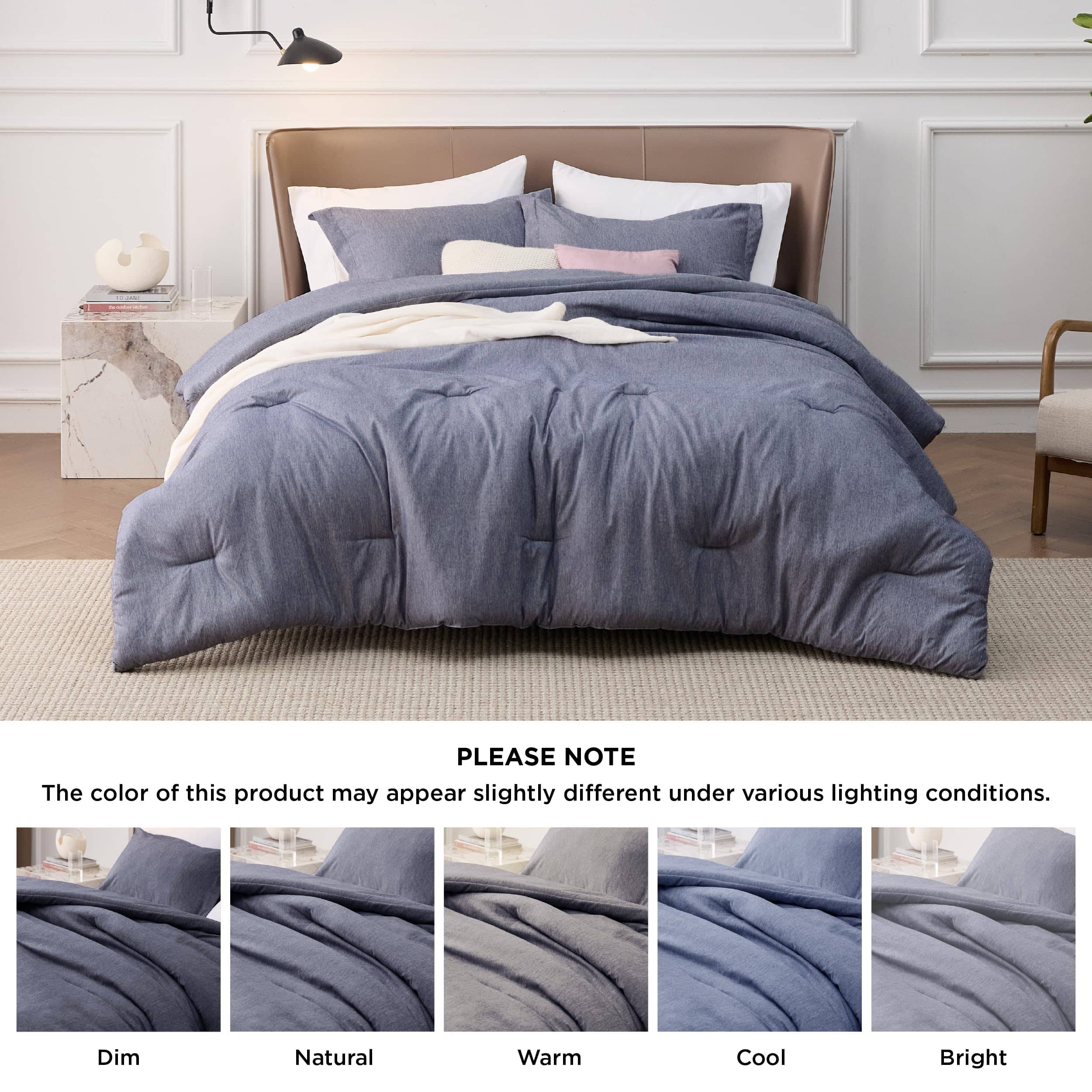 Cationic Dye Comforter Set