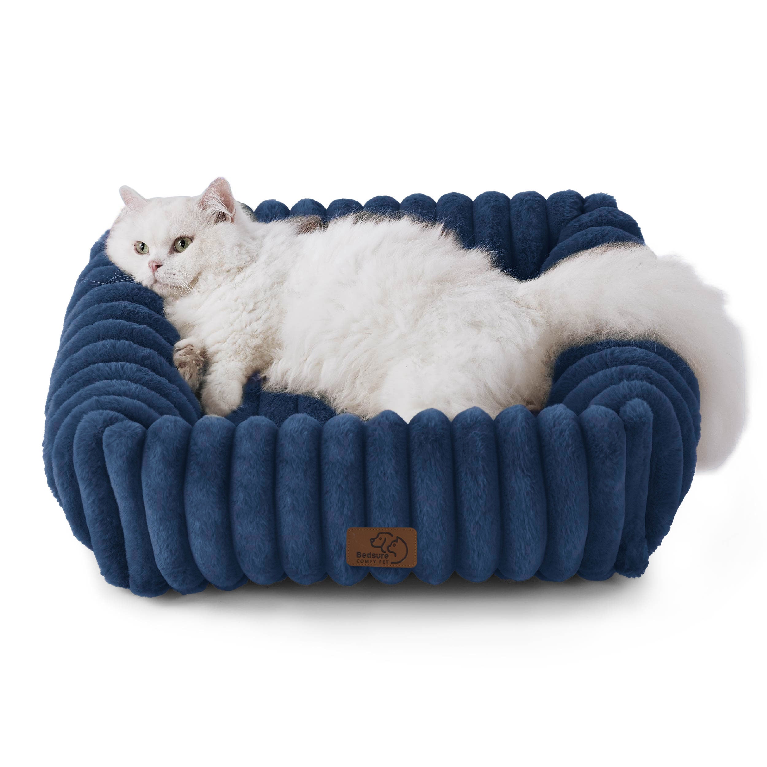 Corduroy Fleece Pet Bed