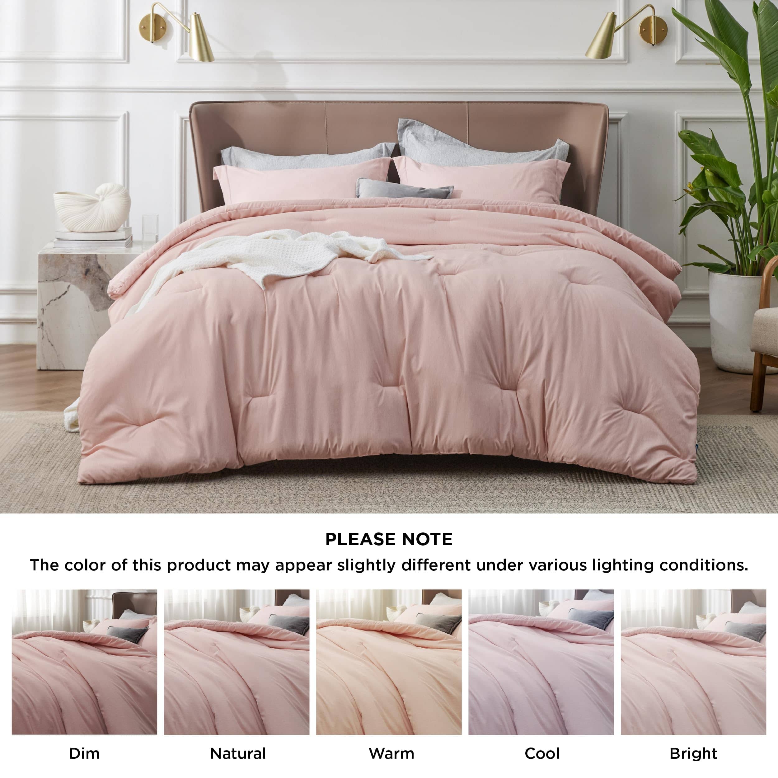Cationic Dye Comforter Set