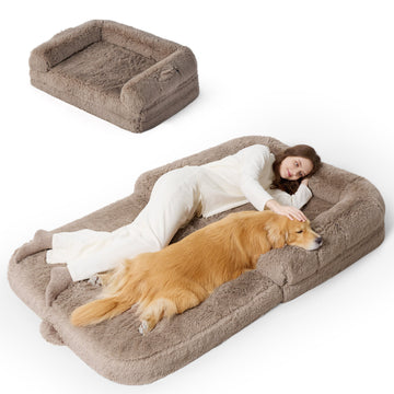 Foldable Human Dog Bed