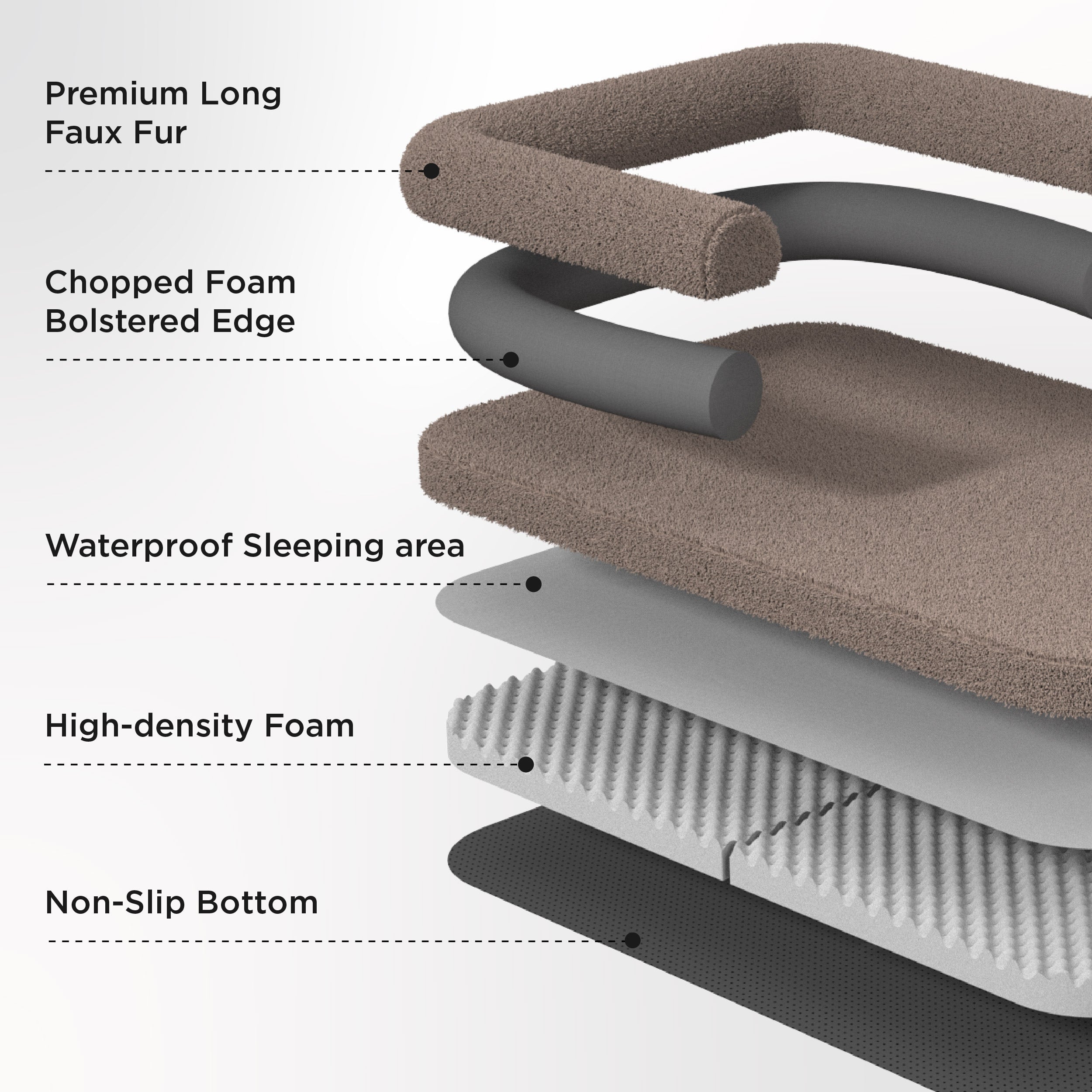 Foldable Human Dog Bed