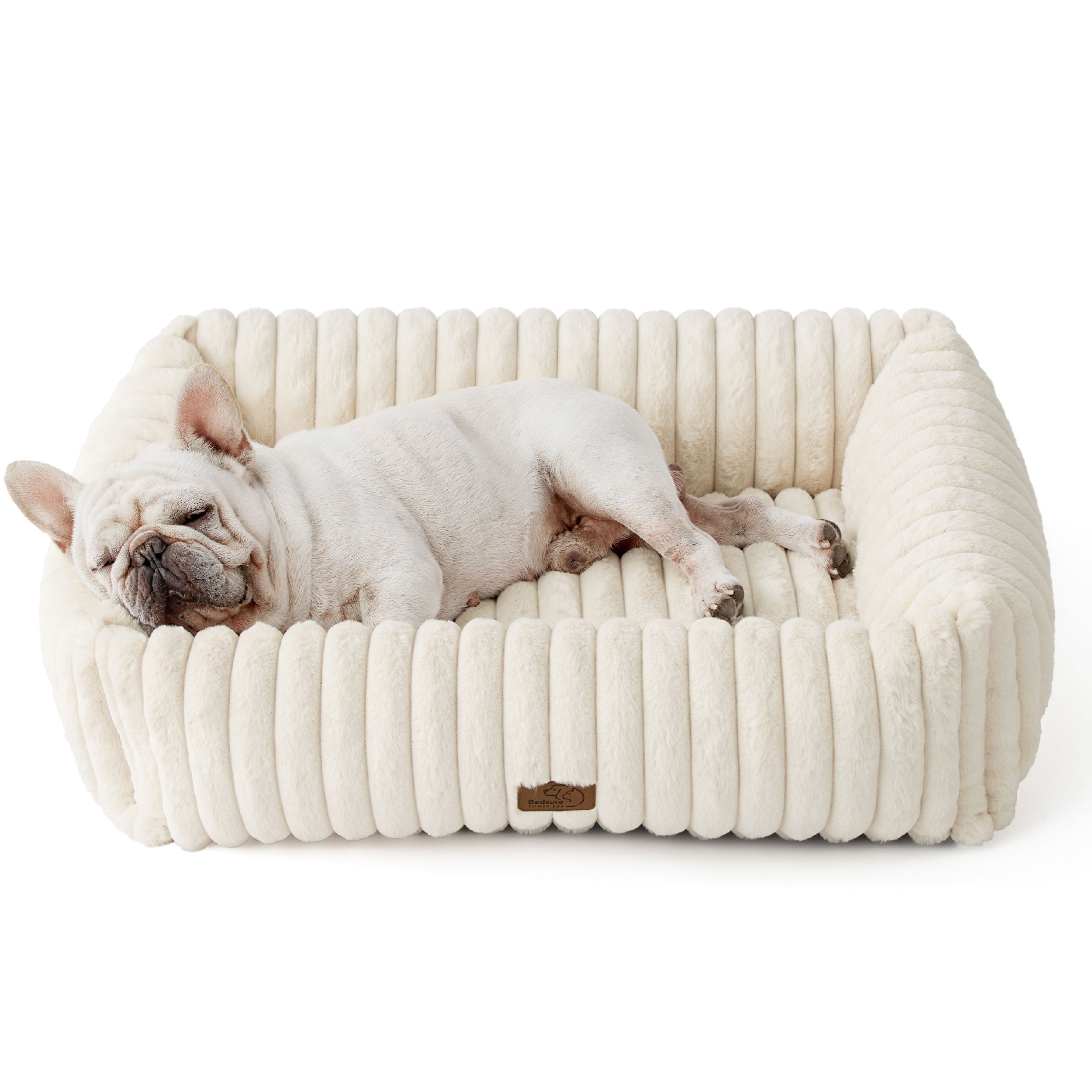 Corduroy Fleece Pet Bed