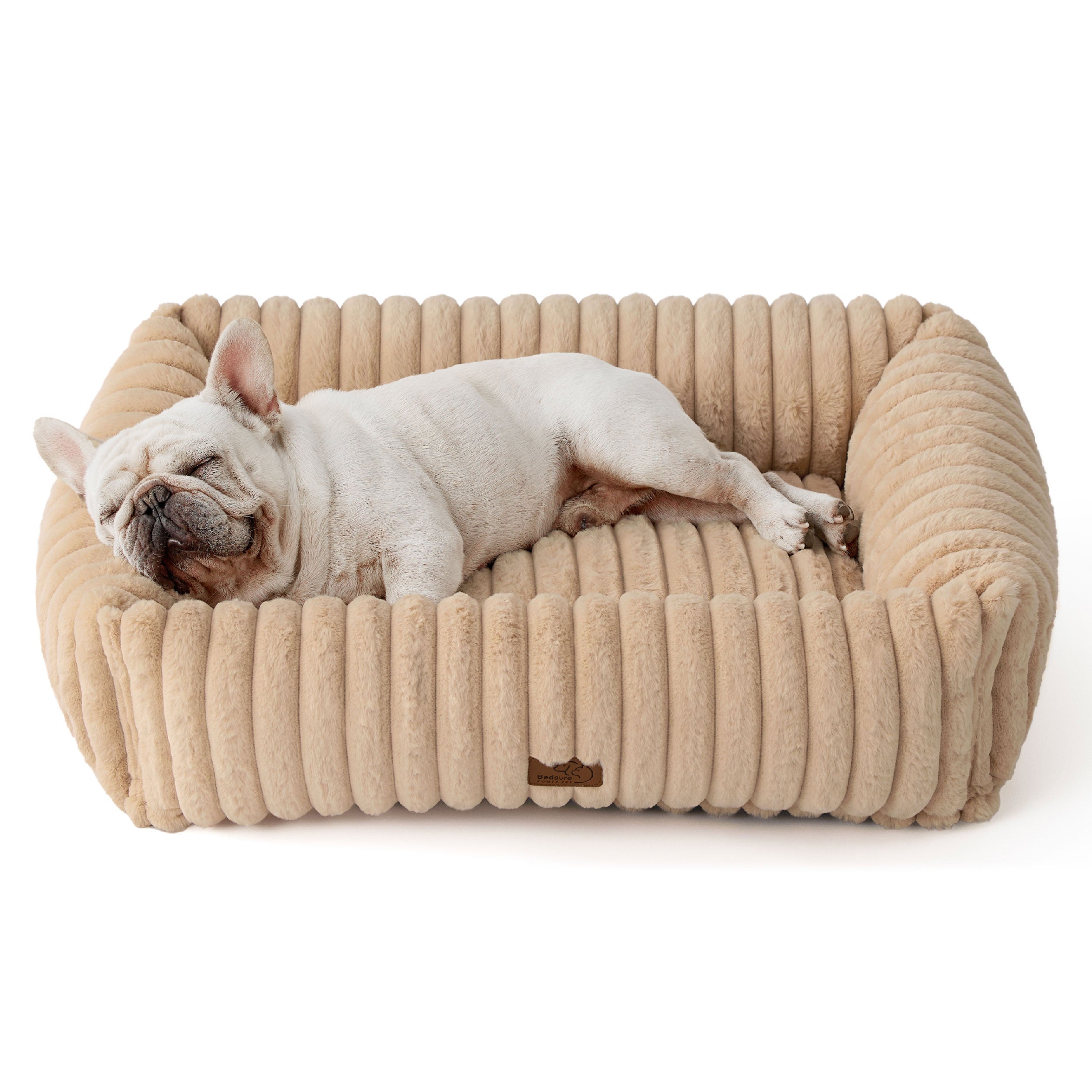 Corduroy Fleece Pet Bed