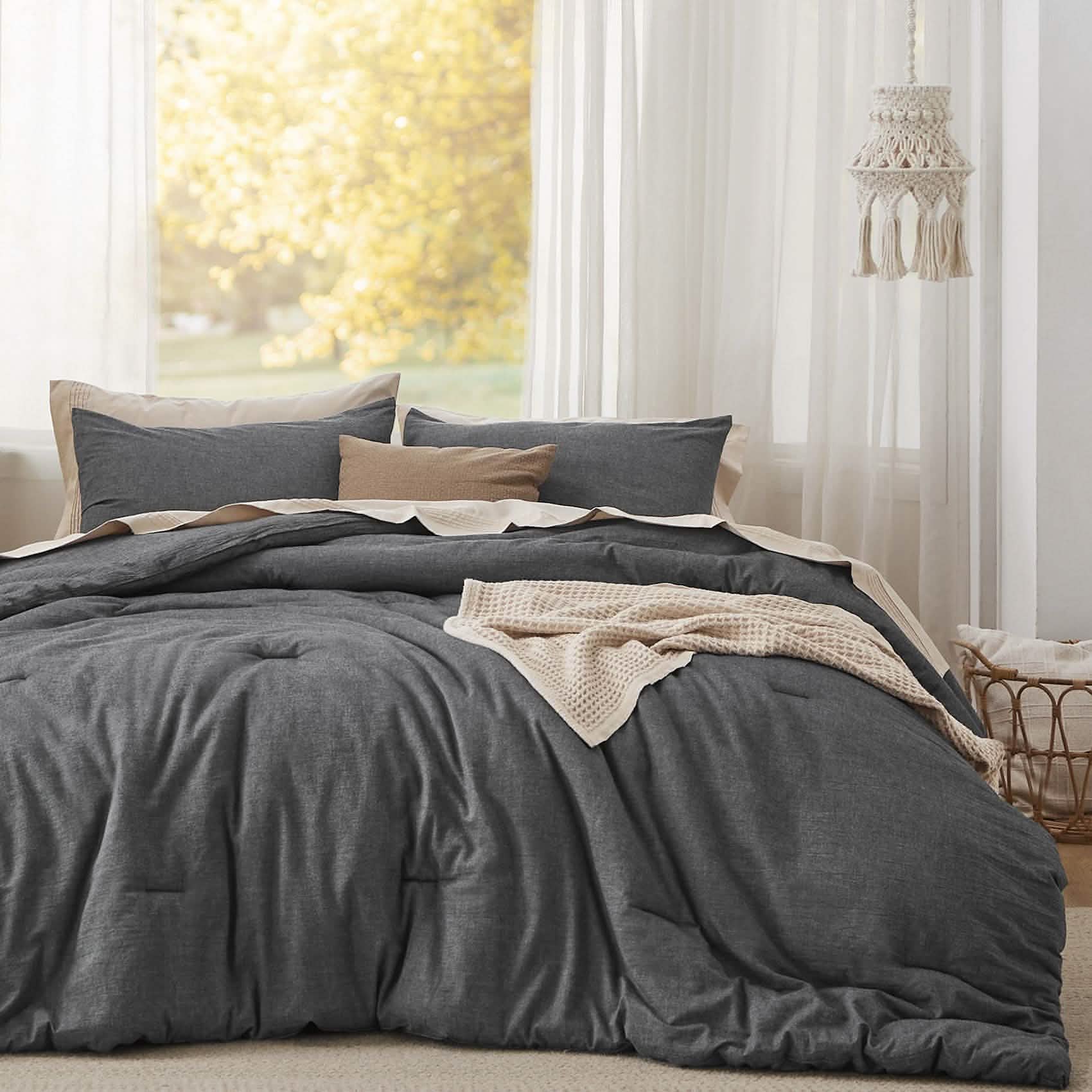 GentleSoft™ Prewashed Cotton Comforter Set