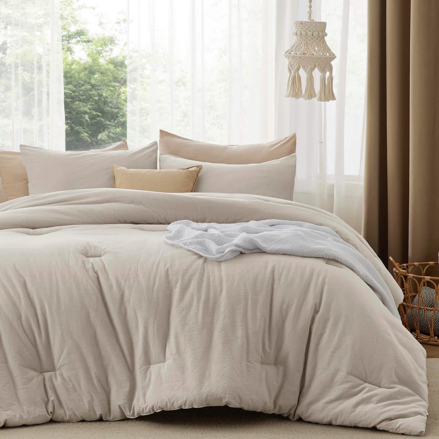 GentleSoft™ Prewashed Cotton Comforter Set