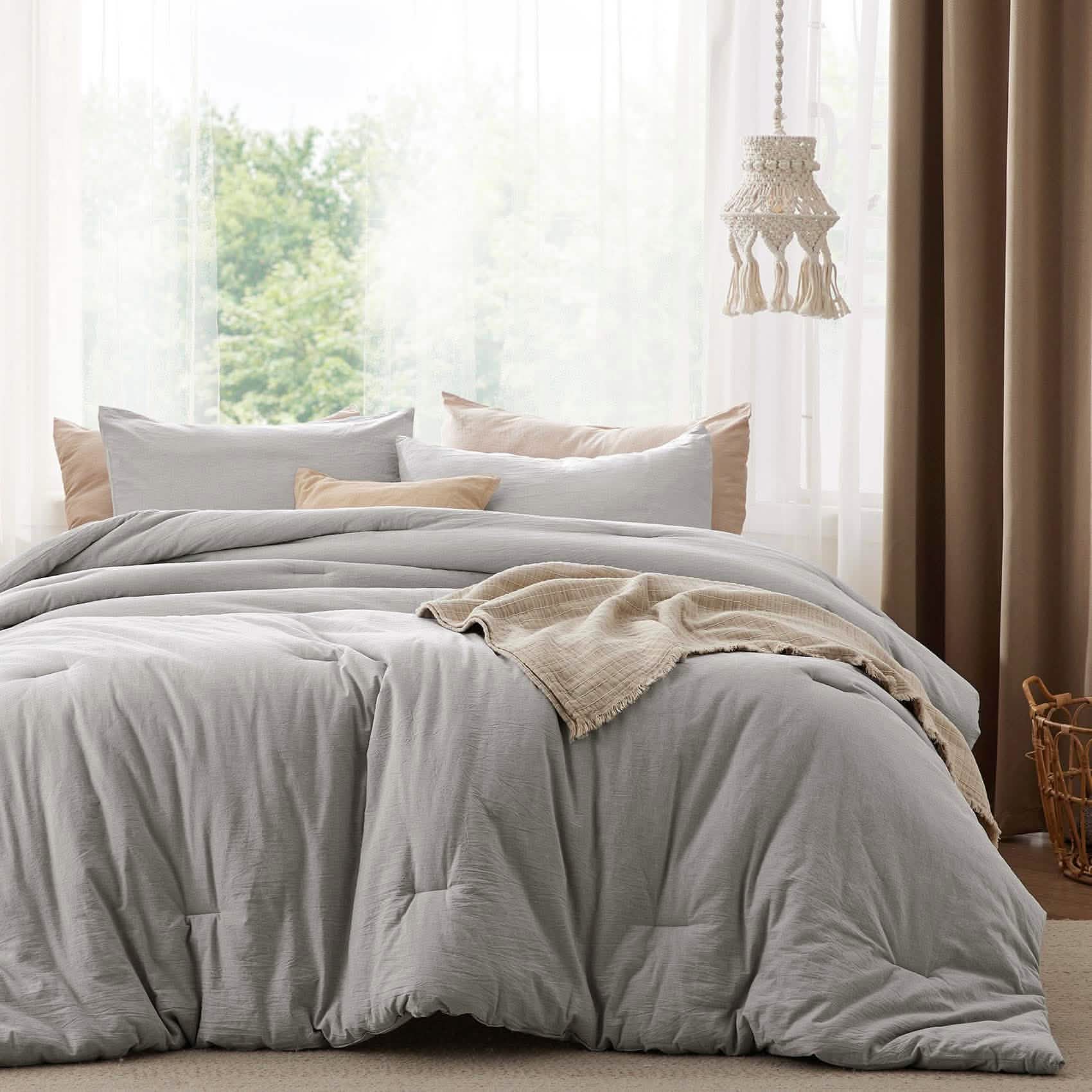 GentleSoft™ Prewashed Cotton Comforter Set