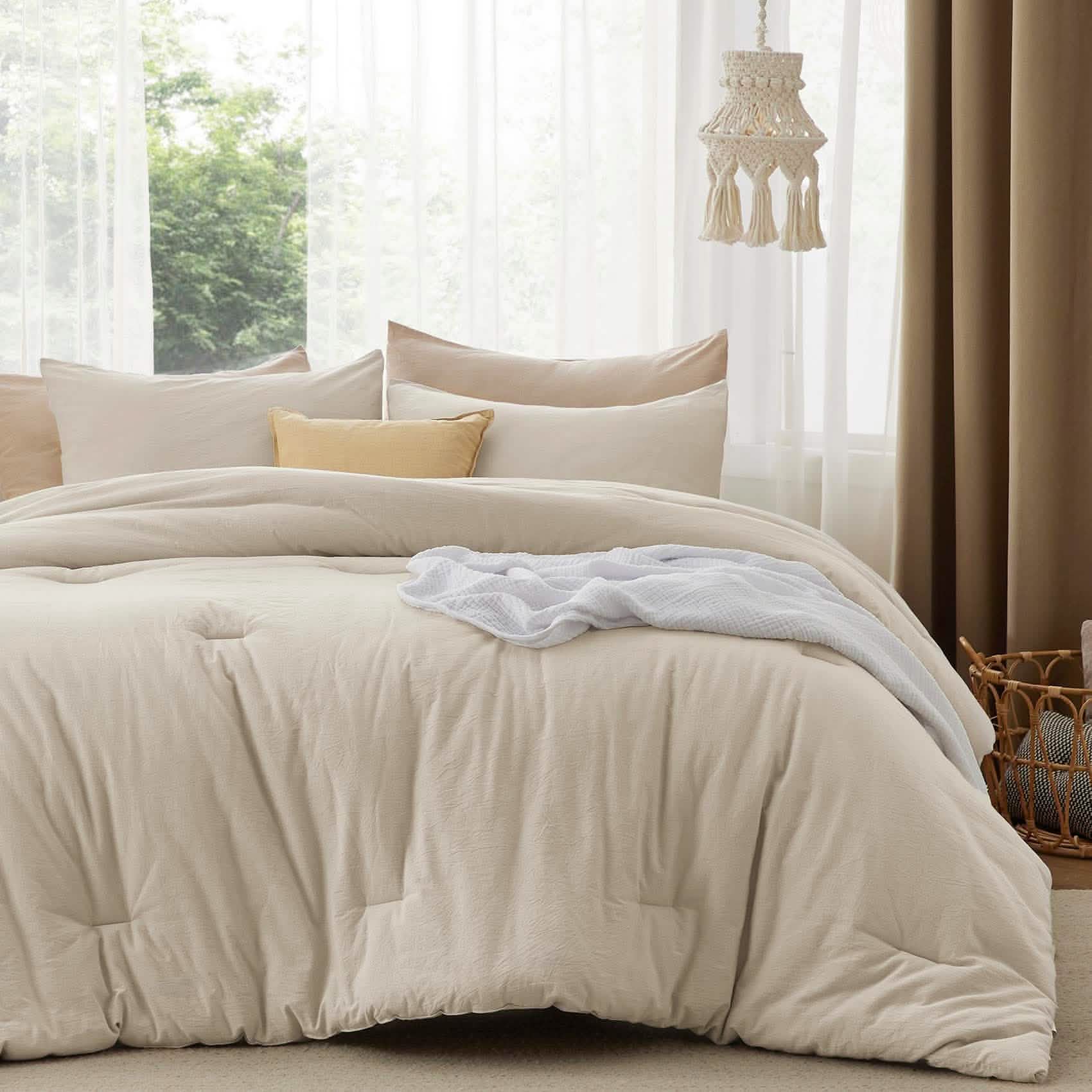 GentleSoft® Prewashed Cotton Comforter Set