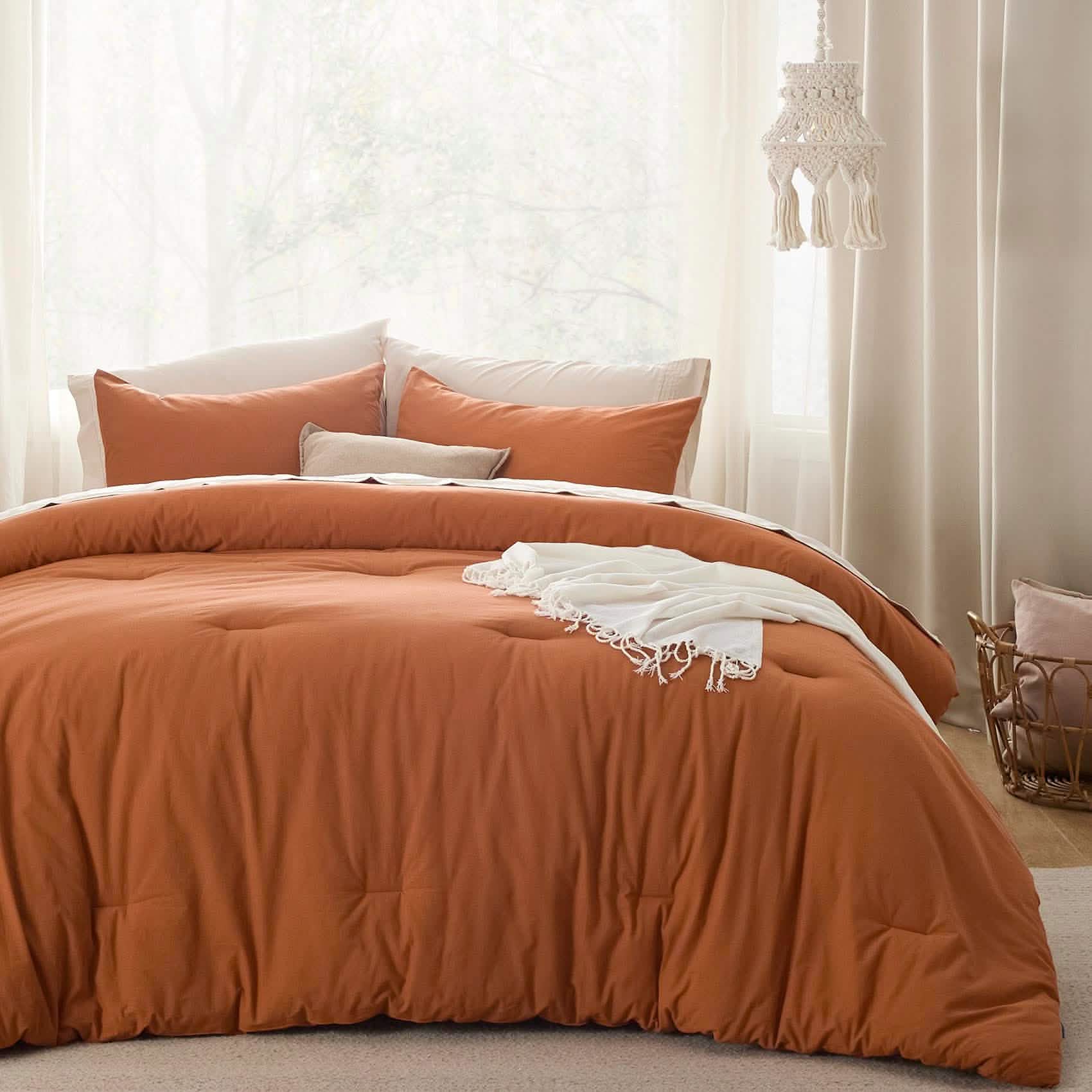 GentleSoft® Prewashed Cotton Comforter Set