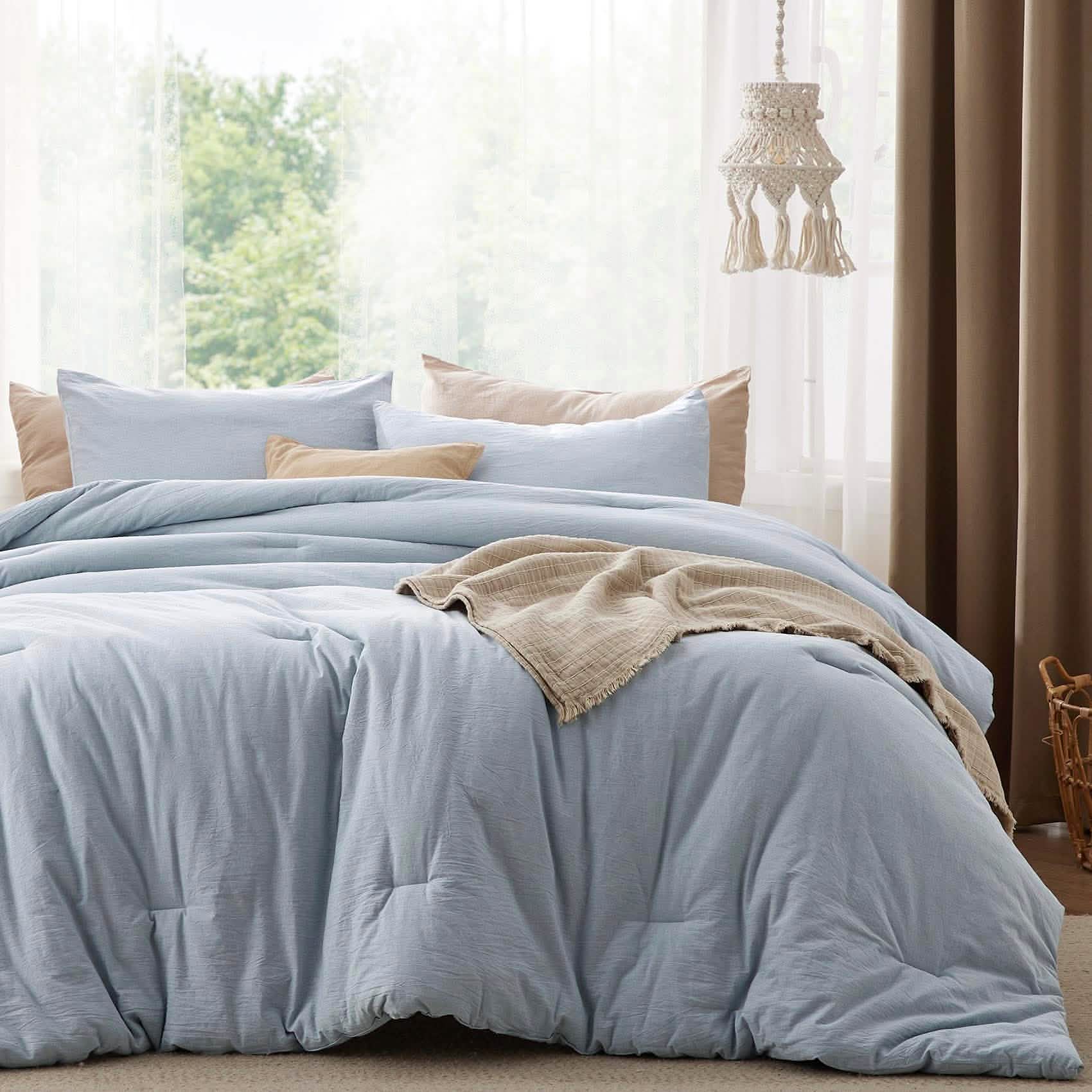 GentleSoft™ Prewashed Cotton Comforter Set