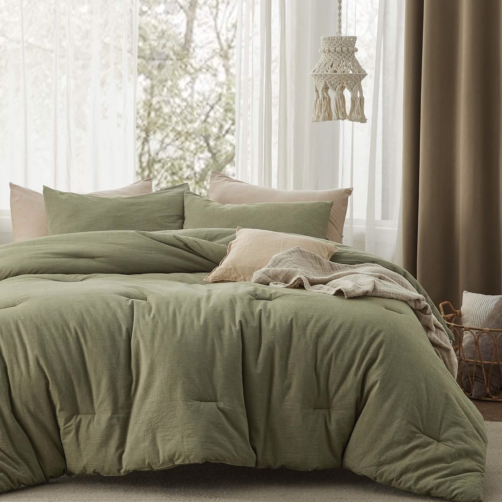GentleSoft™ Prewashed Cotton Comforter Set