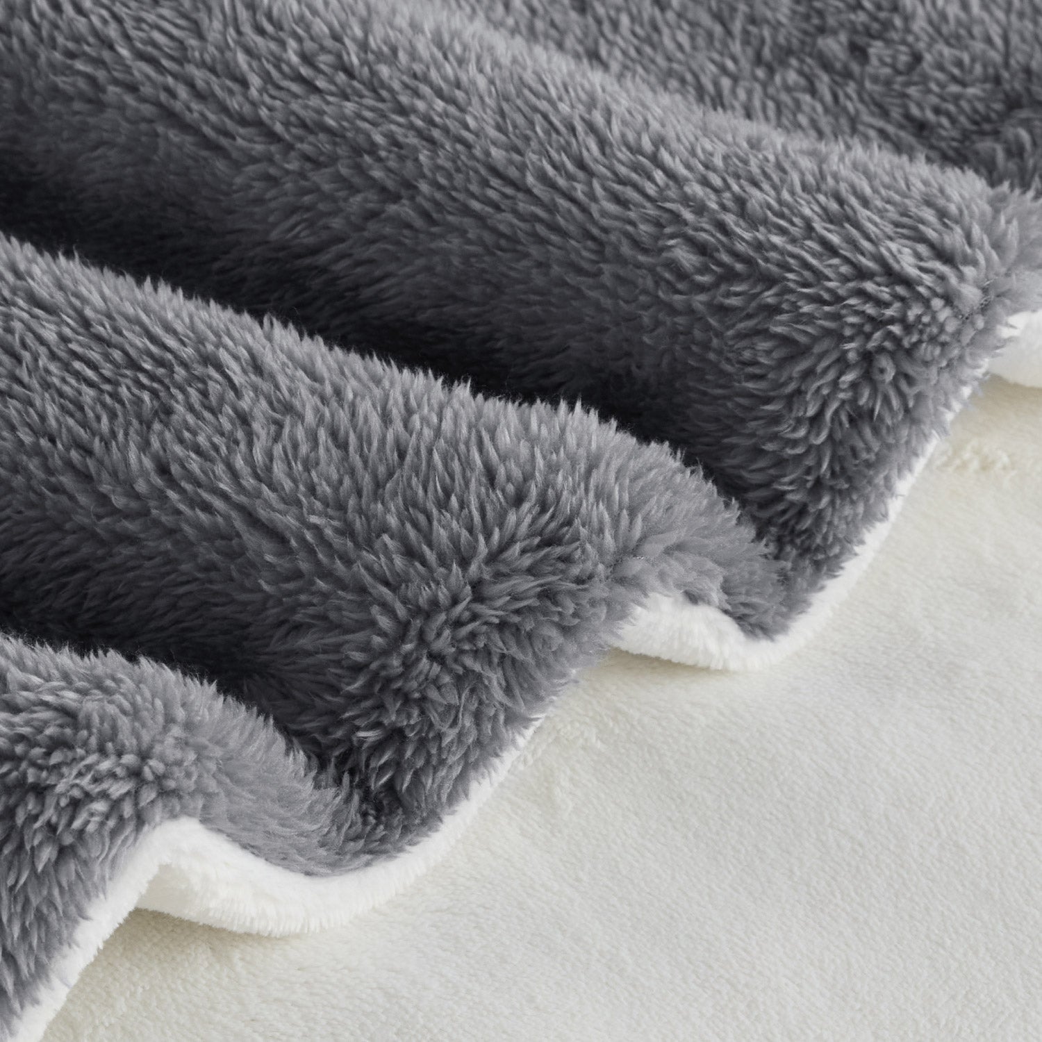 Heated Shaggy Fleece Blanket Hoodie