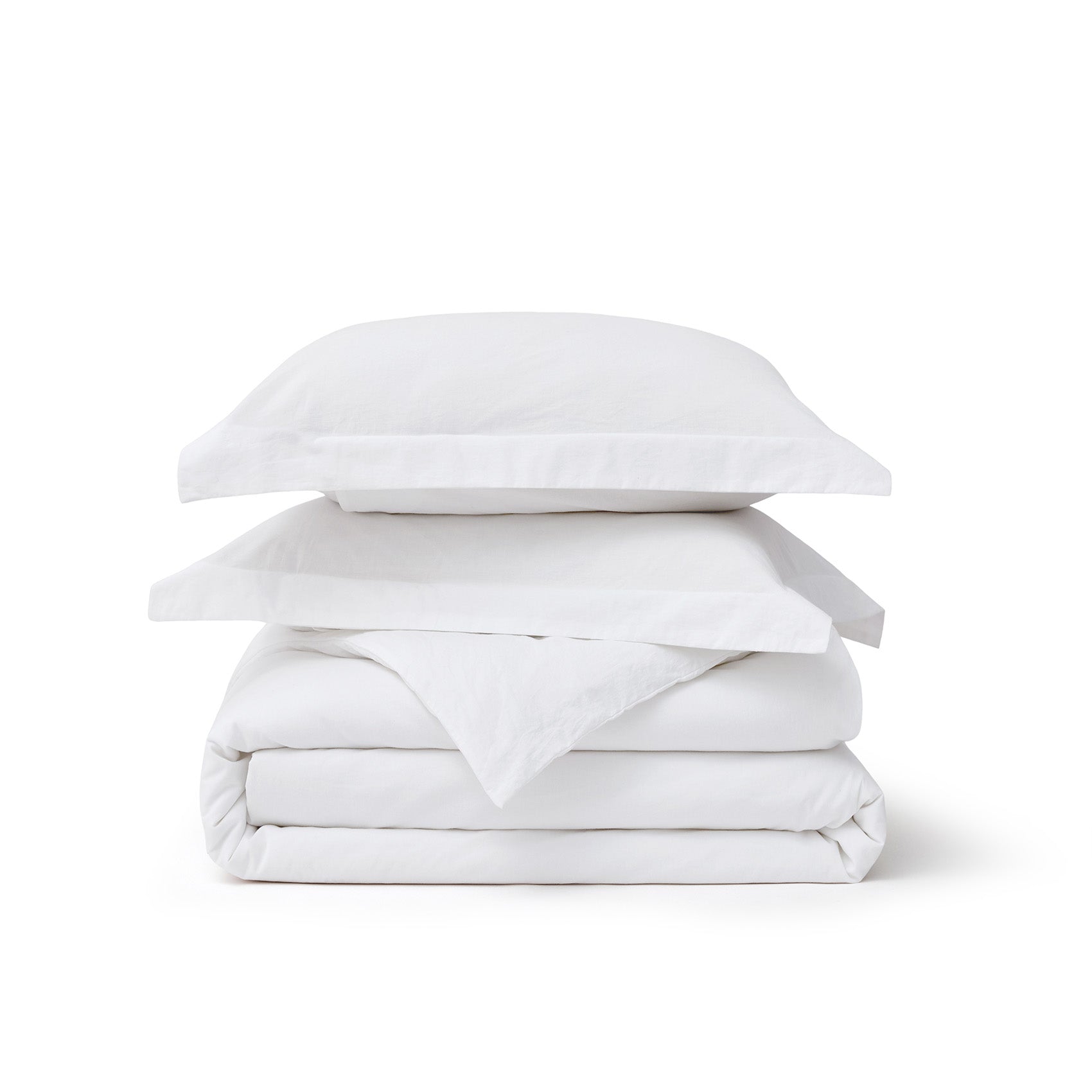 GentleSoft™ Washed Cotton Duvet Cover Set