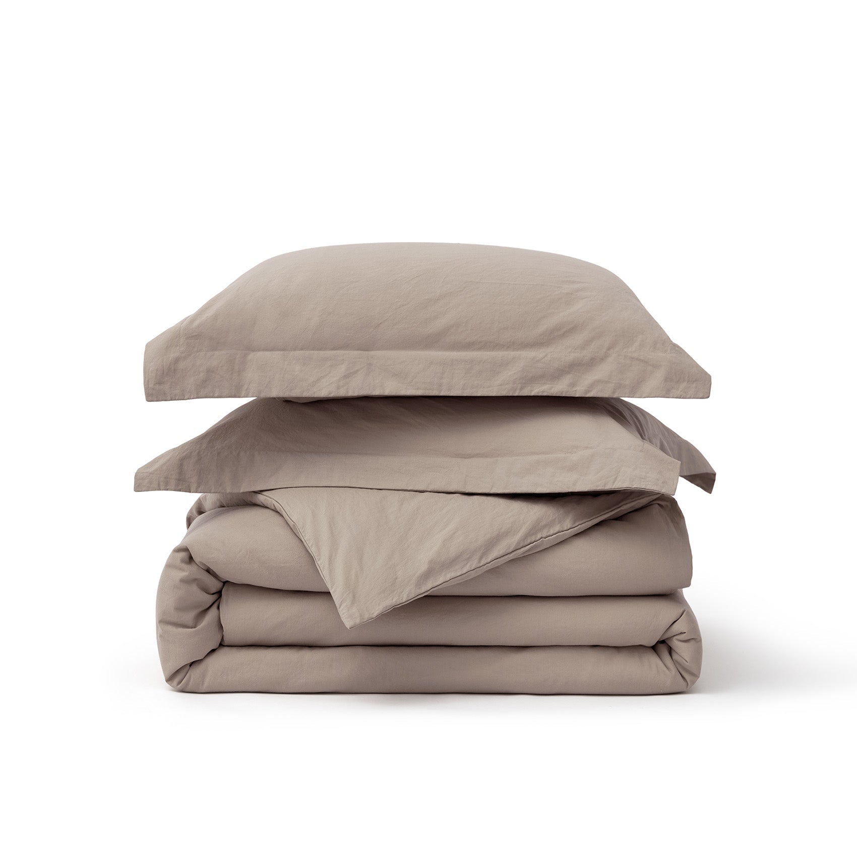 GentleSoft™ Washed Cotton Duvet Cover Set