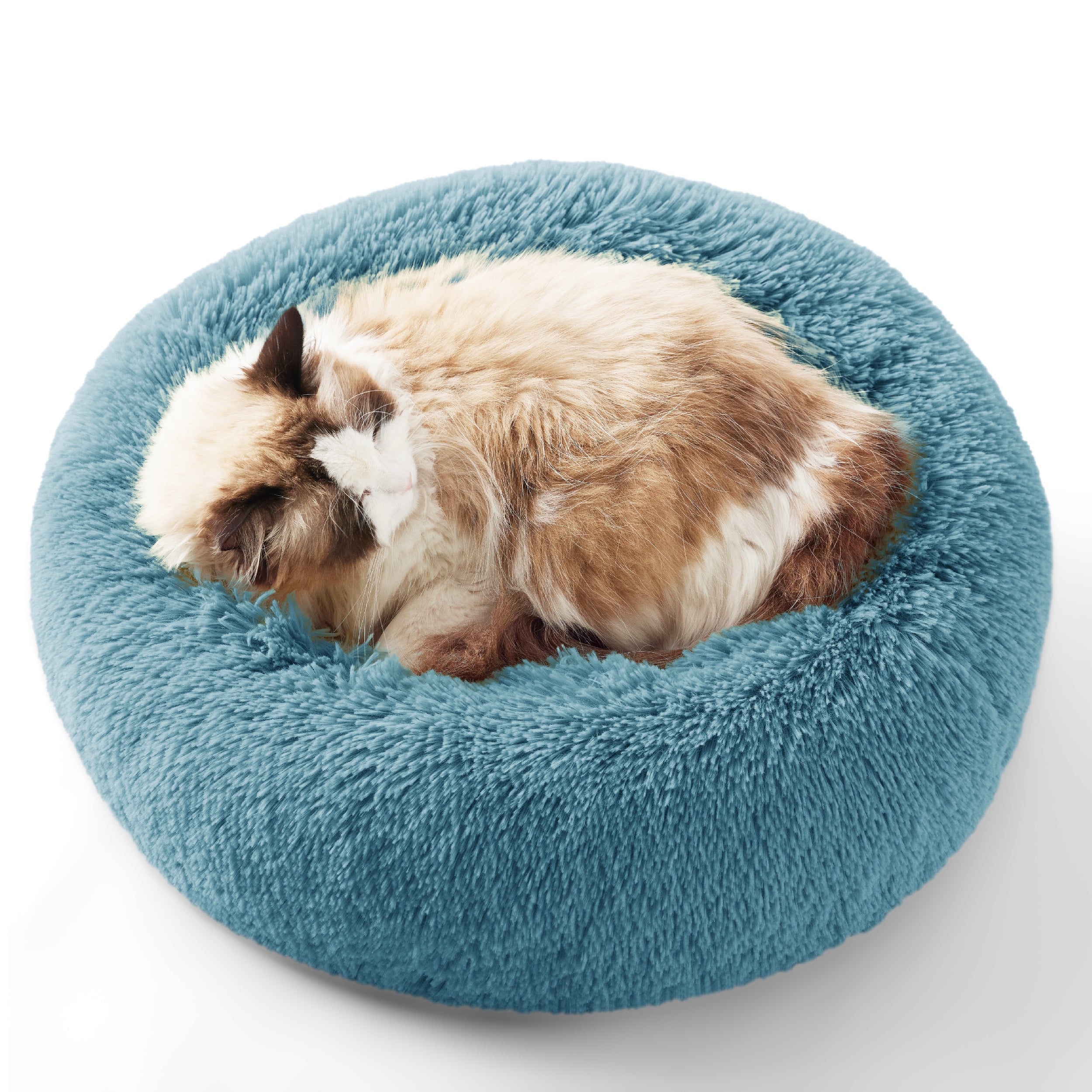 Calming Donut Bed for Dogs and Cats
