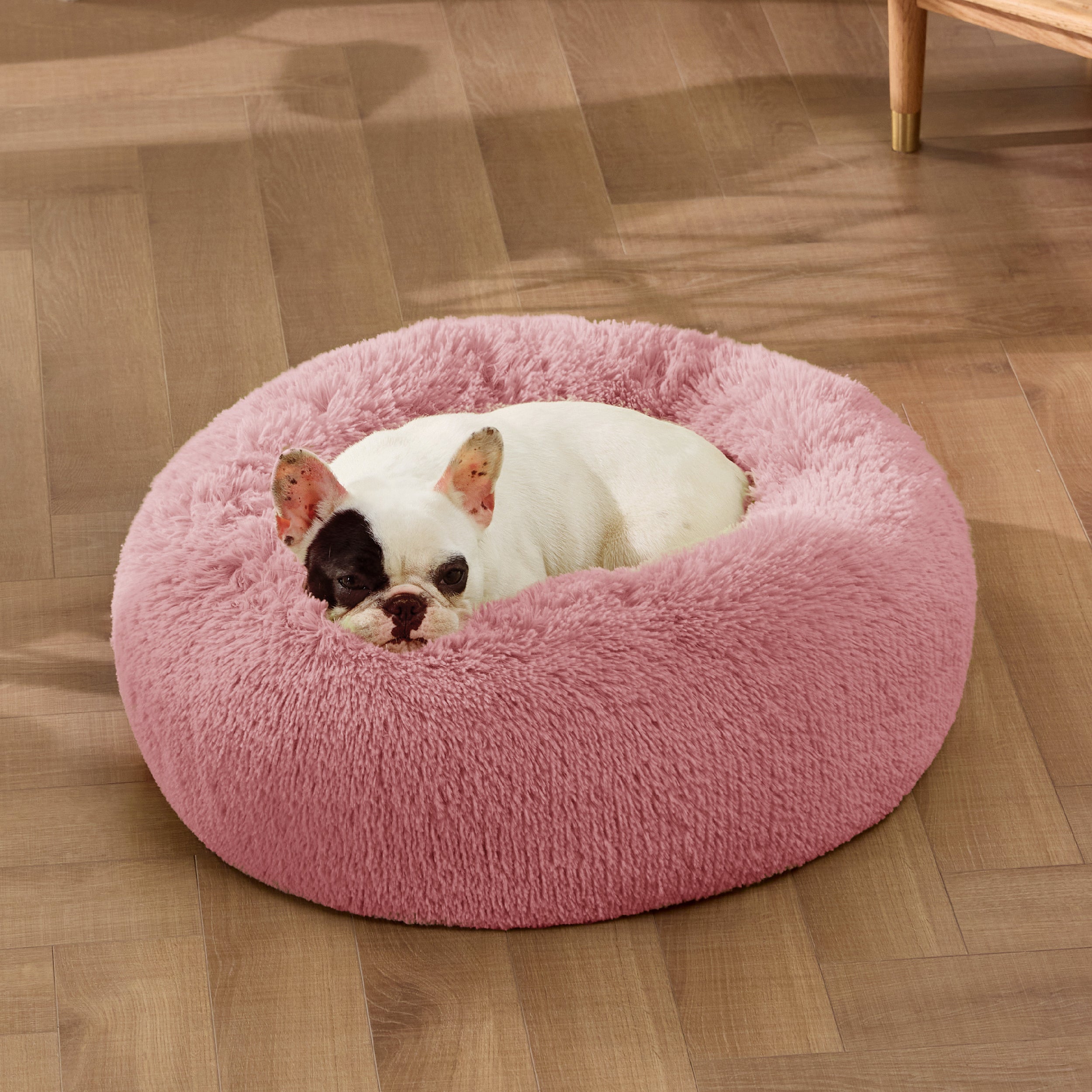 Calming Donut Bed for Dogs and Cats